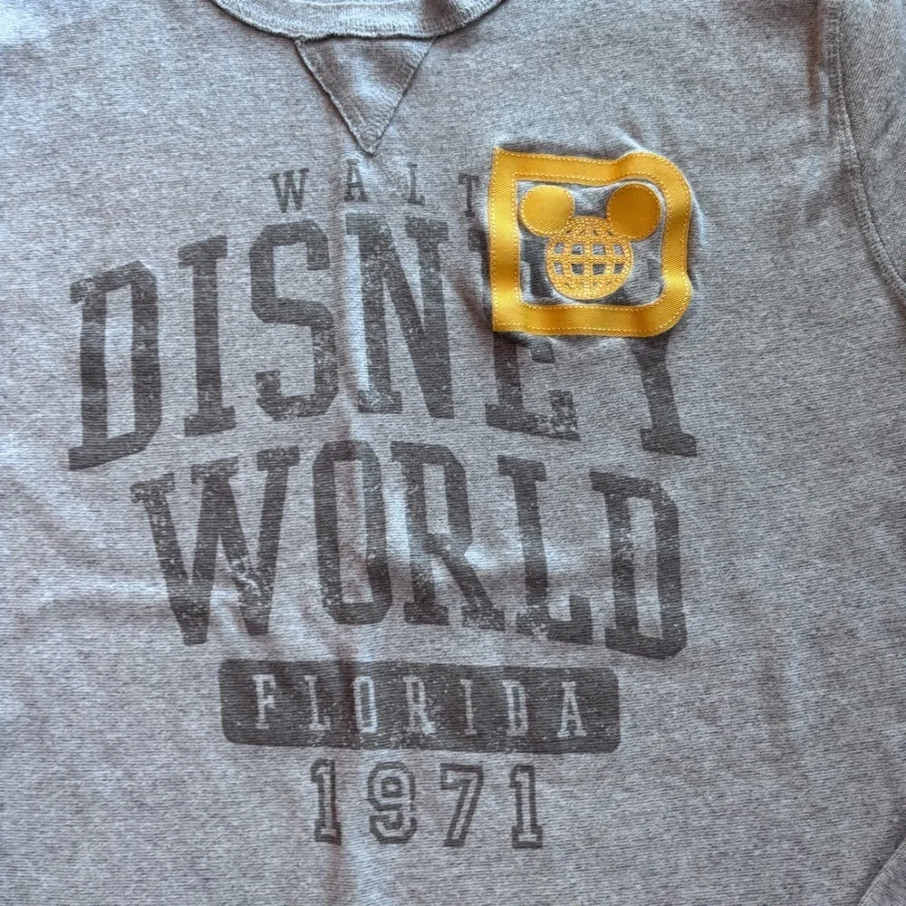 Disney Parks Heather Gray Sweatshirt